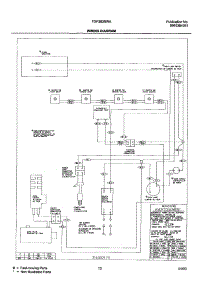 13 - Wiring Diagram parts for Tappan Range TGF303BWA from AppliancePartsPros.com