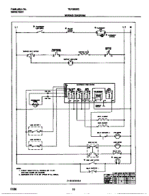06 - Wiring Diagram parts for Frigidaire Range TEF383BCWB from AppliancePartsPros.com