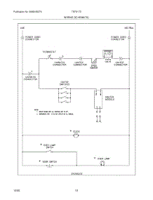 12 - Wiring Schematic parts for Tappan Range TGF317DWC from AppliancePartsPros.com