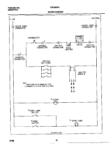 07 - Wiring Diagram parts for Frigidaire Range TGF330WCDB from AppliancePartsPros.com