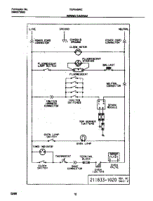 07 - Wiring Diagram parts for Frigidaire Range TGF645WCWA from AppliancePartsPros.com