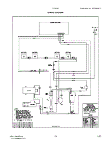 13 - Wiring Diagram parts for Tappan Range TGFS26CQB from AppliancePartsPros.com