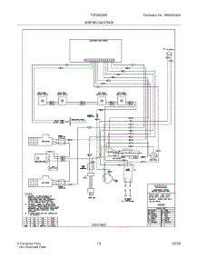 13 - Wiring Diagram parts for Tappan Range TGFS63DSE from AppliancePartsPros.com