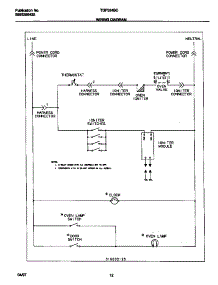 07 - Wiring Diagram parts for Frigidaire Range TGF334BCWG from AppliancePartsPros.com
