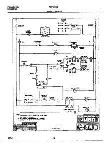 07 - Wiring Diagram parts for Frigidaire Range TGF350SCWC from AppliancePartsPros.com