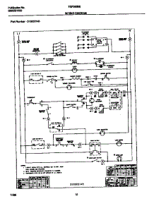 07 - Wiring Diagram parts for Frigidaire Range TGF365BEWB from AppliancePartsPros.com