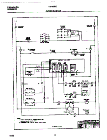 07 - Wiring Diagram parts for Frigidaire Range TGF355BEWA from AppliancePartsPros.com