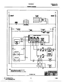 07 - Wiring Diagram parts for Frigidaire Range TGF357CCSB from AppliancePartsPros.com