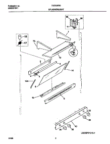 02 - Splasher parts for Frigidaire Range TGO336BGD1 from AppliancePartsPros.com