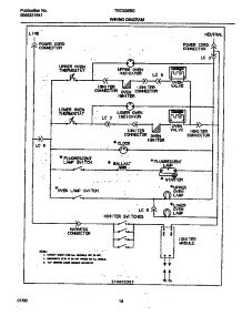 10 - Wiring Diagram parts for Frigidaire Range TGO336BGD1 from AppliancePartsPros.com