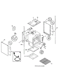 Lower Body parts for Tappan Range TGO336BGW3 from AppliancePartsPros.com
