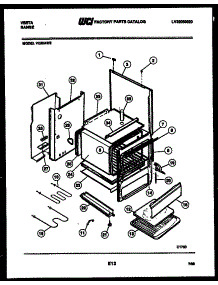 04 - Body Parts parts for Frigidaire Range VE30AW5 from AppliancePartsPros.com