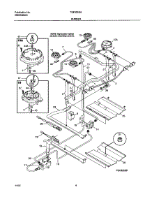 05 - Burner parts for Tappan Range TGF336BHDE from AppliancePartsPros.com