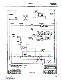07 - Wiring Diagram parts for Frigidaire Range TGF354SCWB from AppliancePartsPros.com