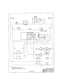 Wiring Diagram parts for Tappan Range TGF355CGSA from AppliancePartsPros.com