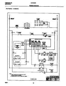 07 - Wiring Diagram parts for Frigidaire Range TGF355BEDC from AppliancePartsPros.com