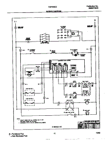07 - Wiring Diagram parts for Frigidaire Range TGF356CCSA from AppliancePartsPros.com