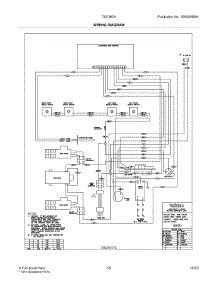 13 - Wiring Diagram parts for Tappan Range TGF363AWE from AppliancePartsPros.com
