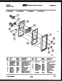 08 - Control Panel parts for Frigidaire Range 72-3977-66-09 from AppliancePartsPros.com