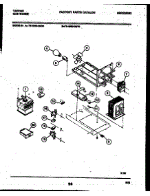 12 - Body Parts parts for Frigidaire Range 76-4960-23-03 from AppliancePartsPros.com
