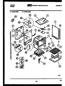 08 - Lower Body Parts parts for Frigidaire Range 73-3957-00-09 from AppliancePartsPros.com