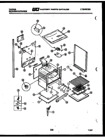 07 - Lower Body Parts parts for Frigidaire Range 76-4967-66-02 from AppliancePartsPros.com