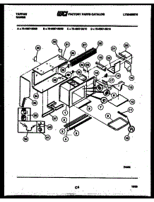 09 - Upper Body Parts parts for Frigidaire Range 76-4967-00-09 from AppliancePartsPros.com
