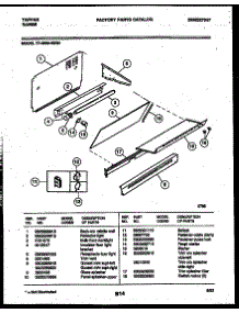 07 - Splasher Control parts for Frigidaire Range 77-4950-00-04 from AppliancePartsPros.com