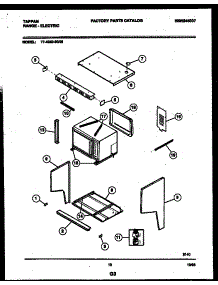 09 - Upper Body Parts parts for Frigidaire Range 77-4950-00-05 from AppliancePartsPros.com