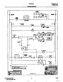 07 - Wiring Diagram parts for Frigidaire Range TGF350SCWA from AppliancePartsPros.com
