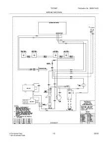 13 - Wiring Diagram parts for Tappan Range TGF336FSA from AppliancePartsPros.com