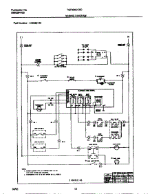 07 - Wiring Diagram parts for Frigidaire Range TGF356CCSC from AppliancePartsPros.com