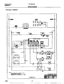 07 - Wiring Diagram parts for Frigidaire Range TGF356CCSD from AppliancePartsPros.com