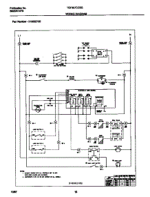 07 - Wiring Diagram parts for Frigidaire Range TGF357CCSG from AppliancePartsPros.com