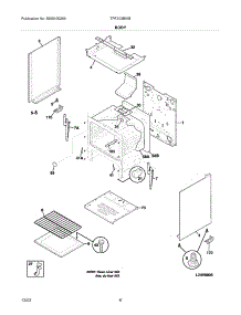 07 - Body parts for Tappan Range TPF303BWB from AppliancePartsPros.com