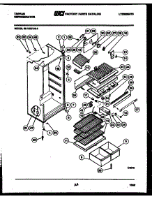 03 - Cabinet Parts parts for Frigidaire Refrigerator 95-1587-45-04 from AppliancePartsPros.com