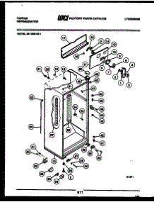 03 - Cabinet Parts parts for Frigidaire Refrigerator 95-1999-00-01 from AppliancePartsPros.com
