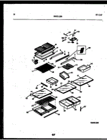 06 - Shelves And Supports parts for Frigidaire Refrigerator 95-1991-23-00 from AppliancePartsPros.com
