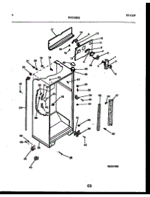 03 - Cabinet Parts parts for Frigidaire Refrigerator 95-2181-00-00 from AppliancePartsPros.com