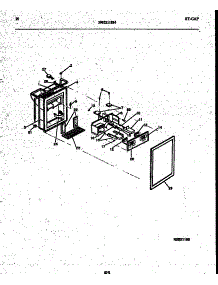 11 - Ice Door, Dispenser And Water Tank parts for Frigidaire Refrigerator 95-2491-23-00 from AppliancePartsPros.com