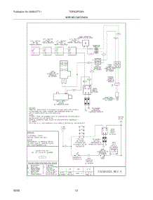12 - Wiring Diagram parts for Tappan Range TGF602PGW4 from AppliancePartsPros.com
