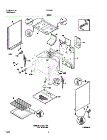 07 - Body parts for Tappan Range TGFS26CSA from AppliancePartsPros.com