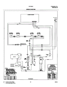 13 - Wiring Diagram parts for Tappan Range TGFS26CSA from AppliancePartsPros.com