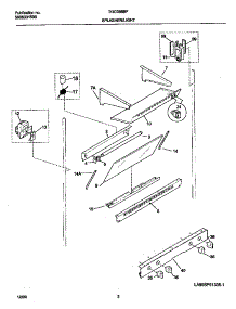 06 - Splasher parts for Frigidaire Range TGO356BHW2 from AppliancePartsPros.com