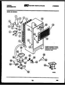 05 - System And Automatic Defrost Parts parts for Frigidaire Refrigerator 95-1439-45-00 from AppliancePartsPros.com