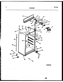 04 - Cabinet Parts parts for Frigidaire Refrigerator 95-1781-66-00 from AppliancePartsPros.com