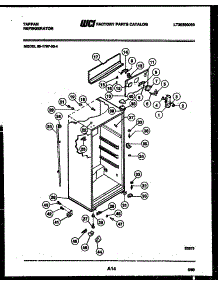 03 - Cabinet Parts parts for Frigidaire Refrigerator 95-1787-00-04 from AppliancePartsPros.com