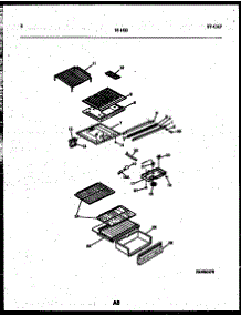 05 - Shelves And Supports parts for Frigidaire Refrigerator 95-1522-00-00 from AppliancePartsPros.com