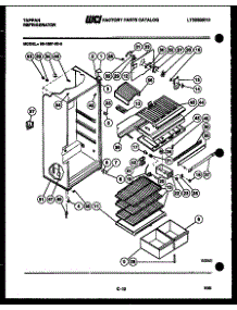 03 - Cabinet Parts parts for Frigidaire Refrigerator 95-1587-57-03 from AppliancePartsPros.com