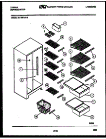 05 - Shelves And Supports parts for Frigidaire Refrigerator 95-1967-00-04 from AppliancePartsPros.com